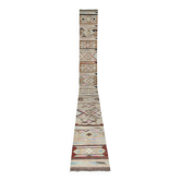 Vintage Turkish hallway rug 70x682 cm