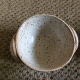 4 stoneware bowls
