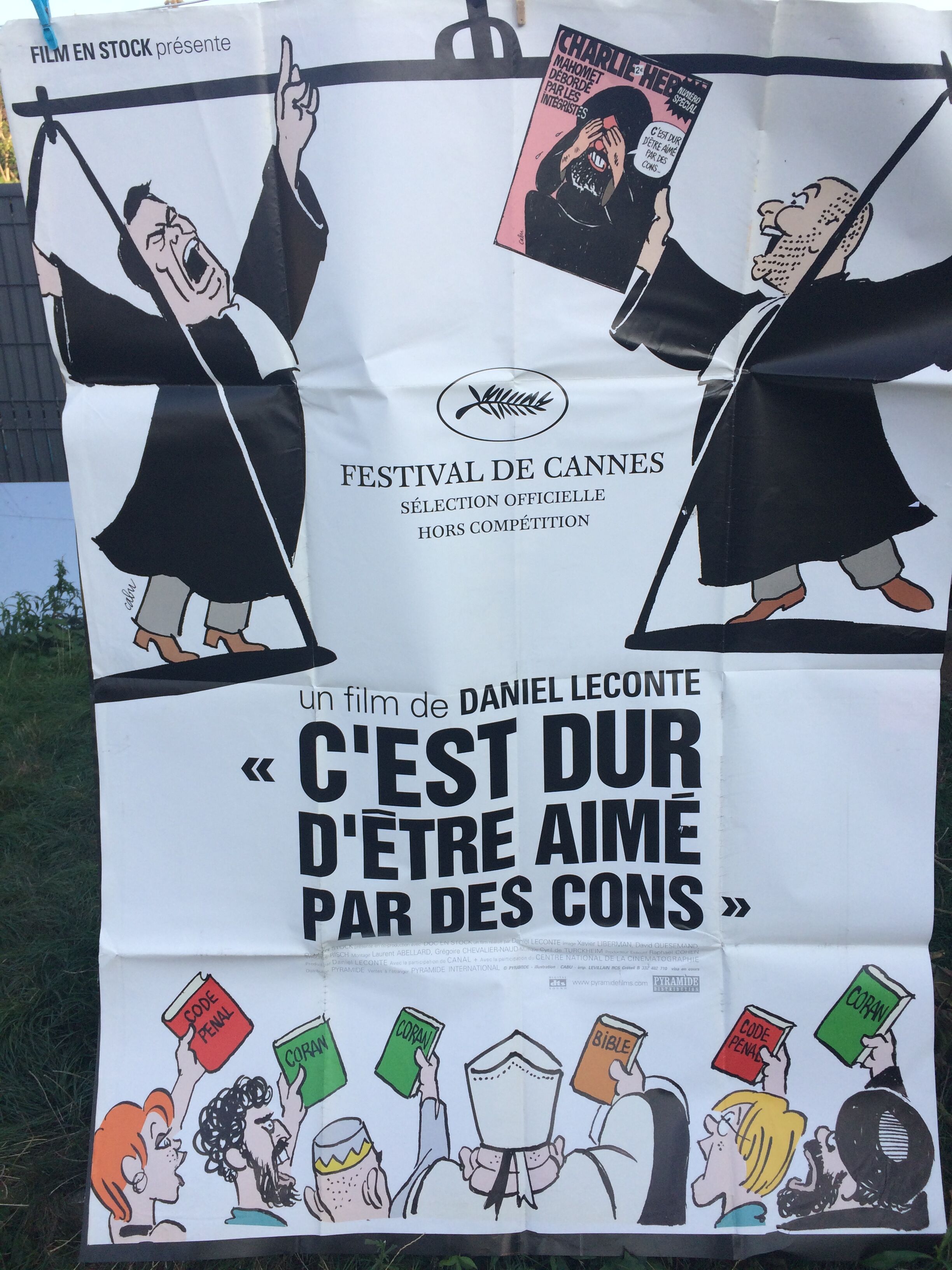 Cinema poster "it's hard to be loved by jerks"