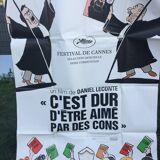 Cinema poster "it's hard to be loved by jerks"