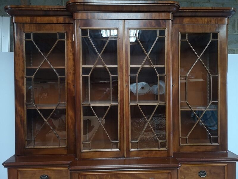 Library English secretary mahogany