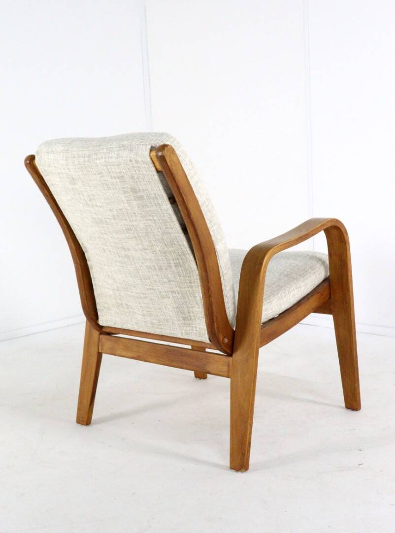 Fauteuil en contreplaqué Pastoe FB06 modèle femme