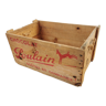 Vintage wooden case Chocolat Poulain 1950