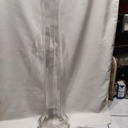 Vase en cristal soufflé XIX siecle