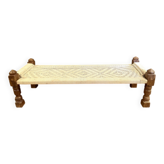 Indian charpoy bench