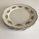 Lot of 6 porcelain dessert plates Badonviller "Richelieu"