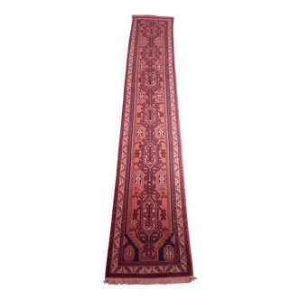 Tapis de couloir Persan fait main 385x68cm