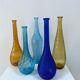 Suite de 5 carafes Empoli Italie des années 50/60