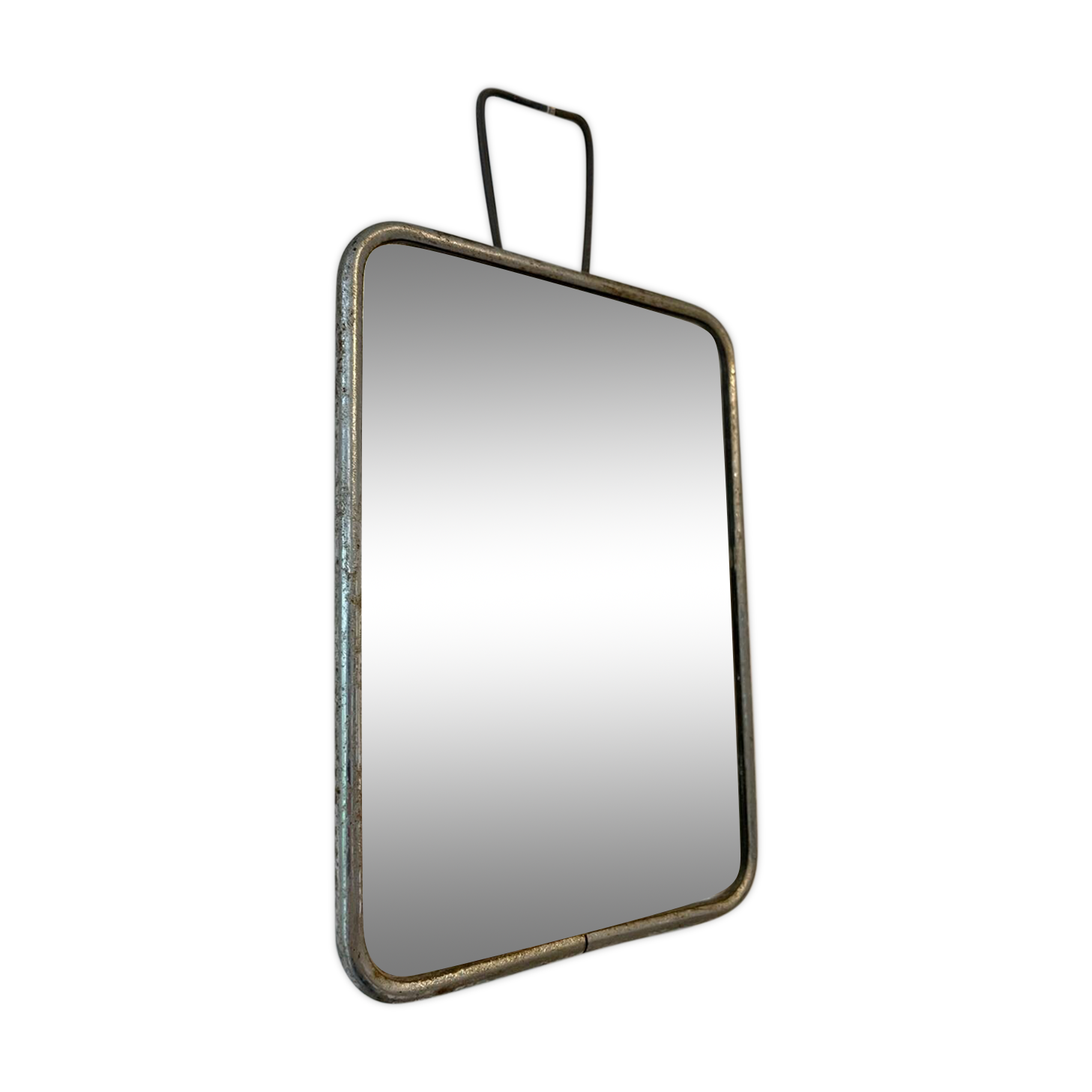 Old barber mirror