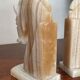 Pair of onyx bookends 19cm
