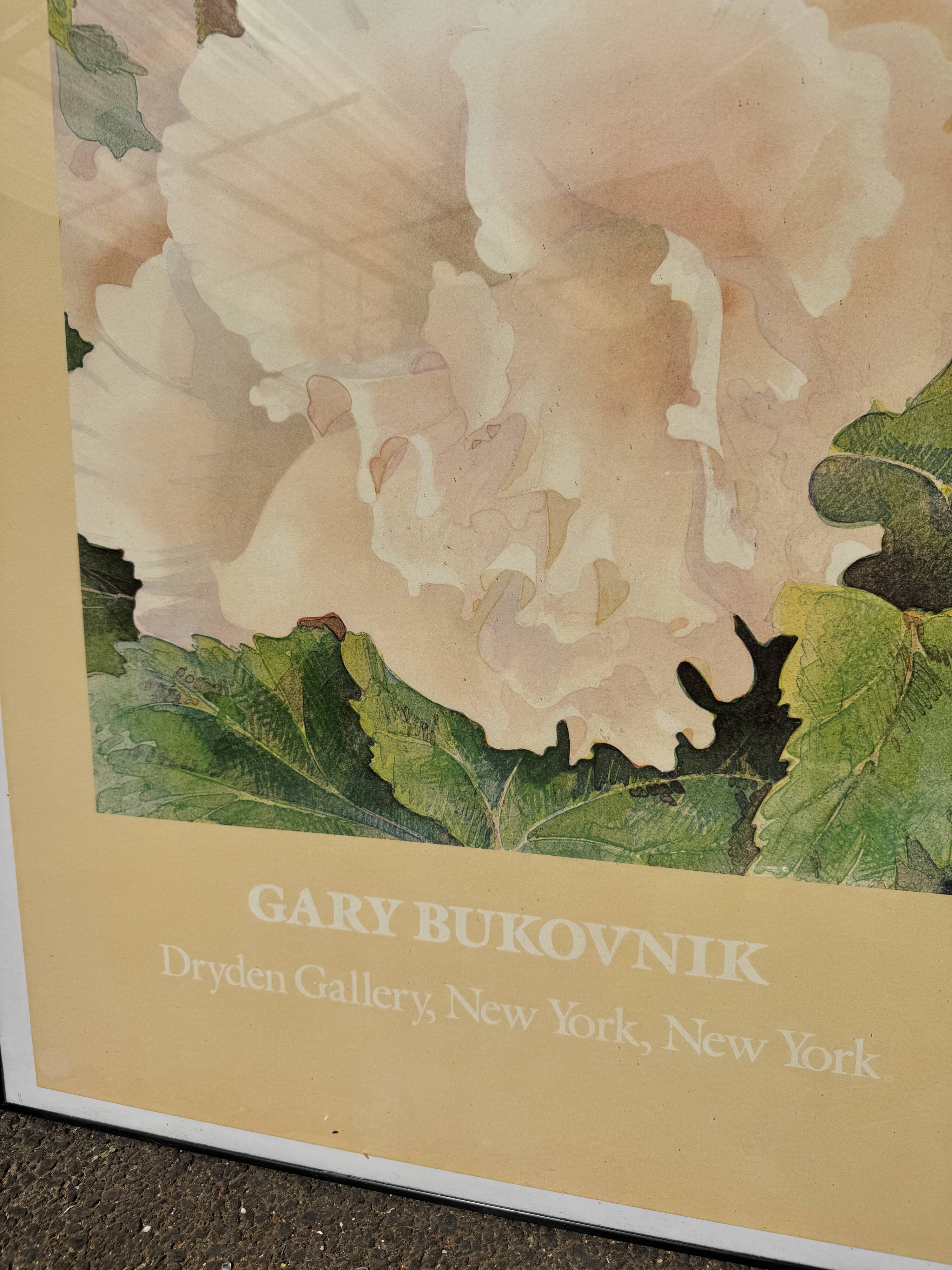 Poster "Begonia" – Bukovnik – Dryden Gallery, New York – 1988