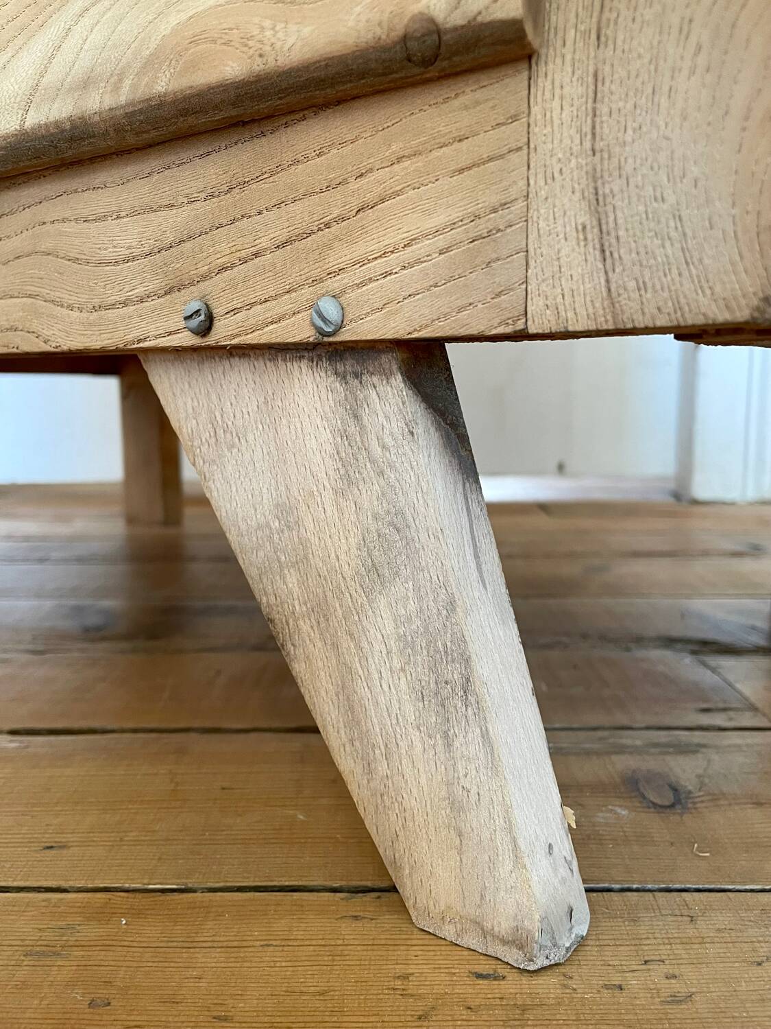Vintage chiffonier with compass feet