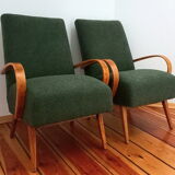 Armchairs by Jaroslav Šmidek for TON, Czechoslovakia, 1960s, Set of 2