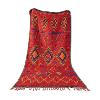 vintage boujad, berber rug, 115 x 315