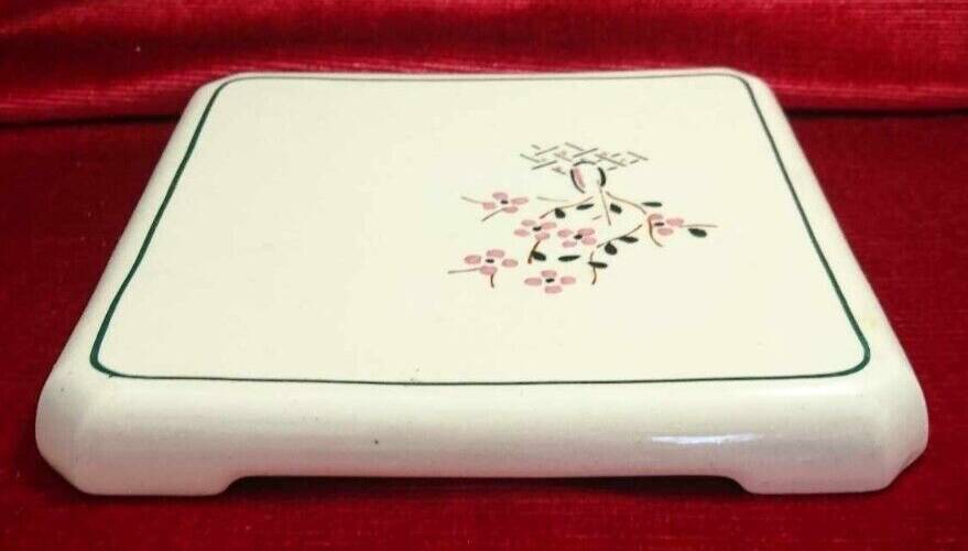 Old Earthenware Coaster K & G Lunéville Model LORRAINE