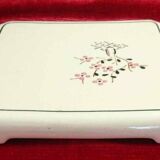 Ancien Dessous de Plat en Faïence K & G Lunéville Modèle LORRAINE