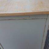 Parisian buffet patina blue grey