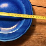 Blue ceramic plate – Milon Pottery (Dieulefit)