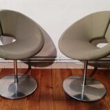 Pair of Apollo armchairs, Patrick Norguet