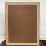 Drawing on framed dancer paper 1985