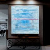 Abstract painting table