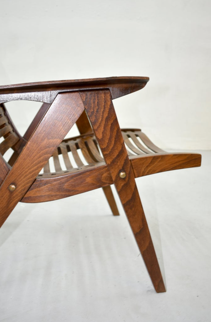Chairs designed by Niko Kralj produced by Stol Slovenia