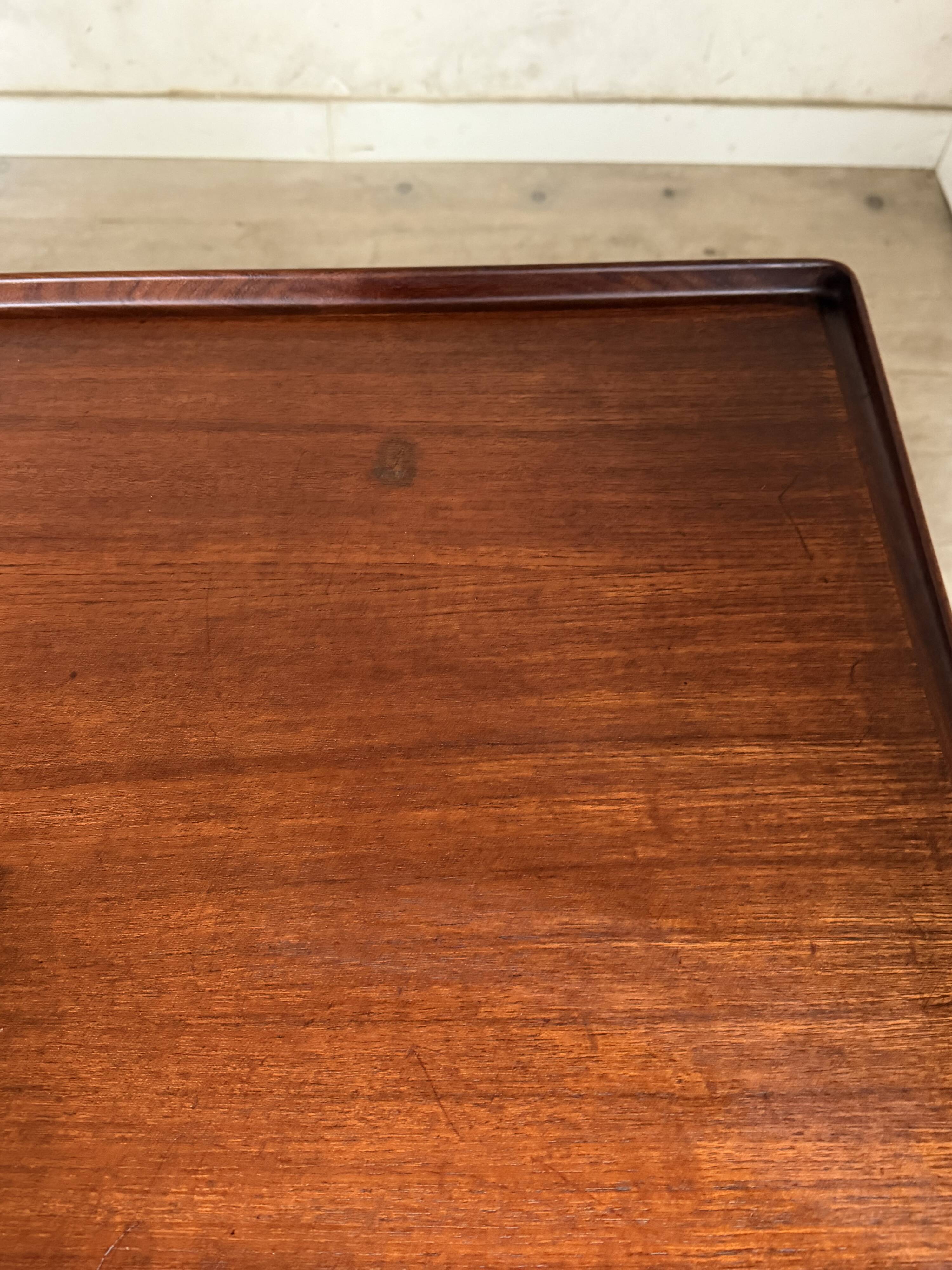 Danish vintage desk in teak by Peter Lovig Nielsen