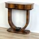 Art Deco console in walnut - Stylized furniture manufacturer - Retroles