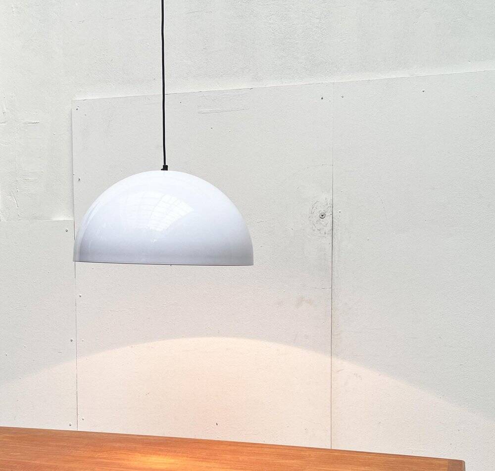 Sonorous Suspension Metal Mid-Century by Vico Magistretti for Oluce, 1970s