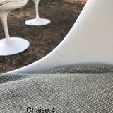 Ste of 5 "Tulip chairs" by Eero Saarinen for Knoll in the late 1950s