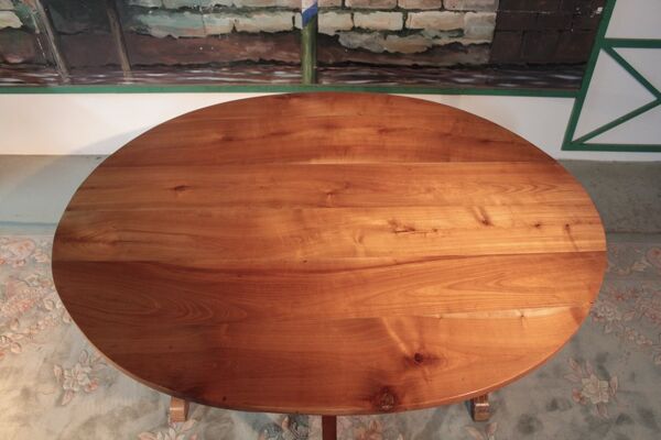 Table de vigneron en merisier XIXème