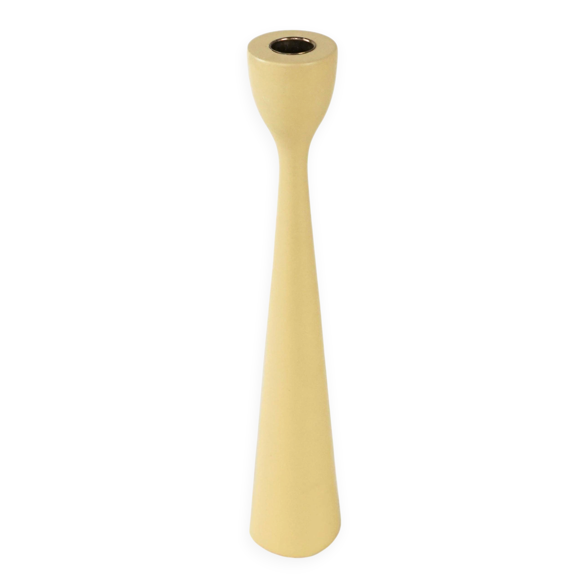 Pastel-colored candlestick, Danish design, 1970s, made in Denmark