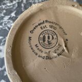 Glazed stoneware pot