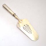 Art deco pie server in openwork silver metal - goldsmith armand frenais 1910-1920