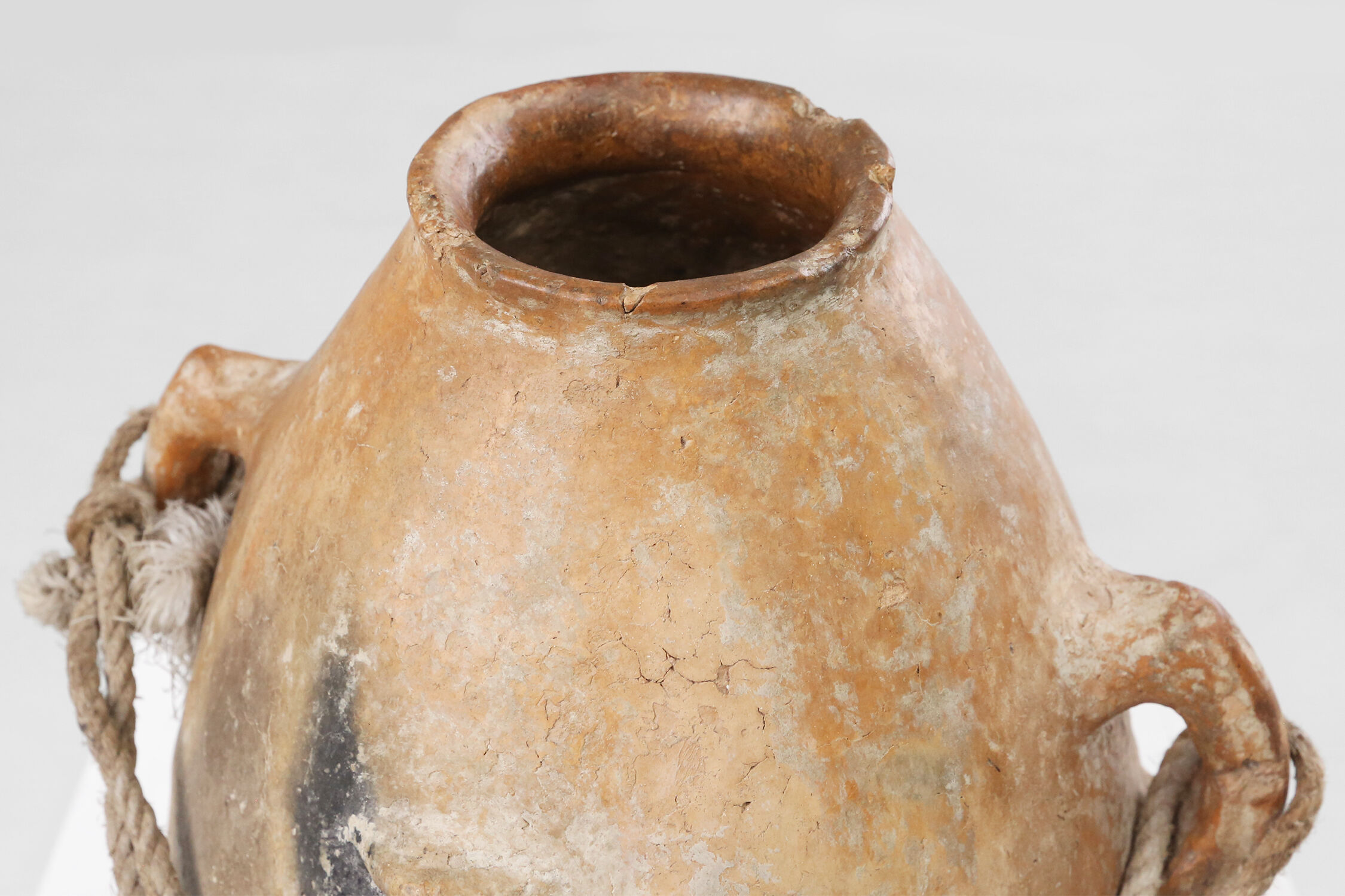 19th century terracotta vase