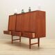Buffet haut en teck, design danois, années 1960, production : Danemark