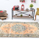 Orange carpet 194x119cm