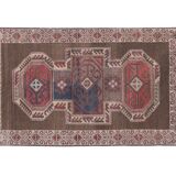 Vintage Turkish Oushak Rug Handwoven 91x160 cm