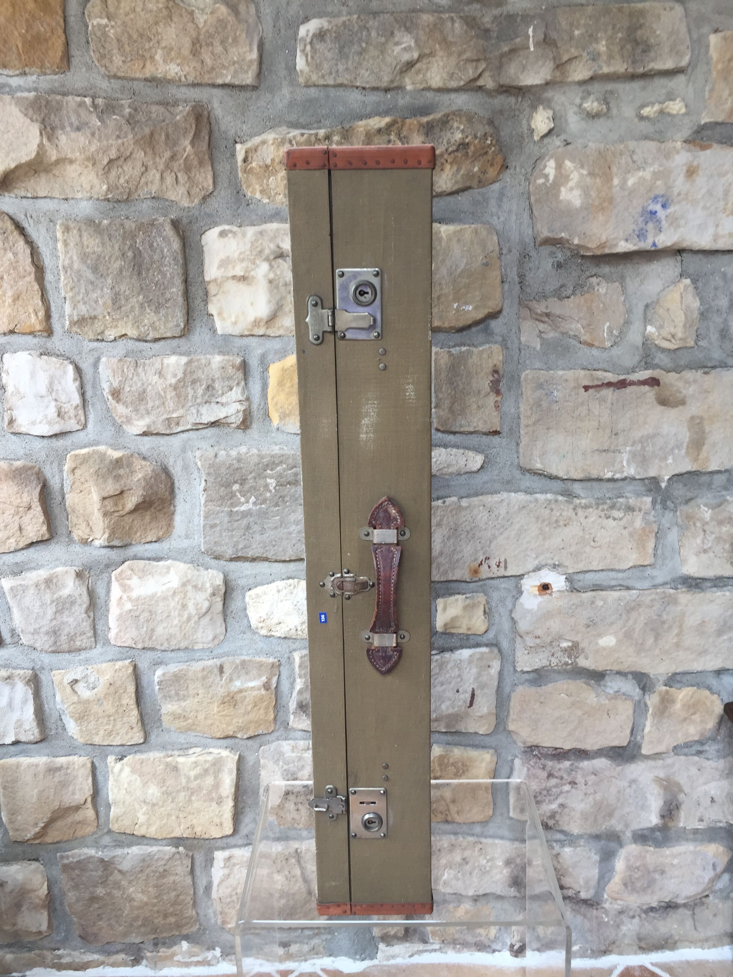 Old vintage suitcase