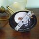 2 wall lights, opaline lampshade 1960/1970