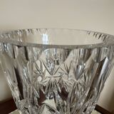 Vase cristal taillé ancien