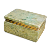 Italian box in green marble