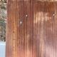 Farmhouse table 80x59cm XIXth century wooden with drawer
