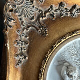 Bas-relief frame