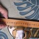 vintage translucent brown coat rack