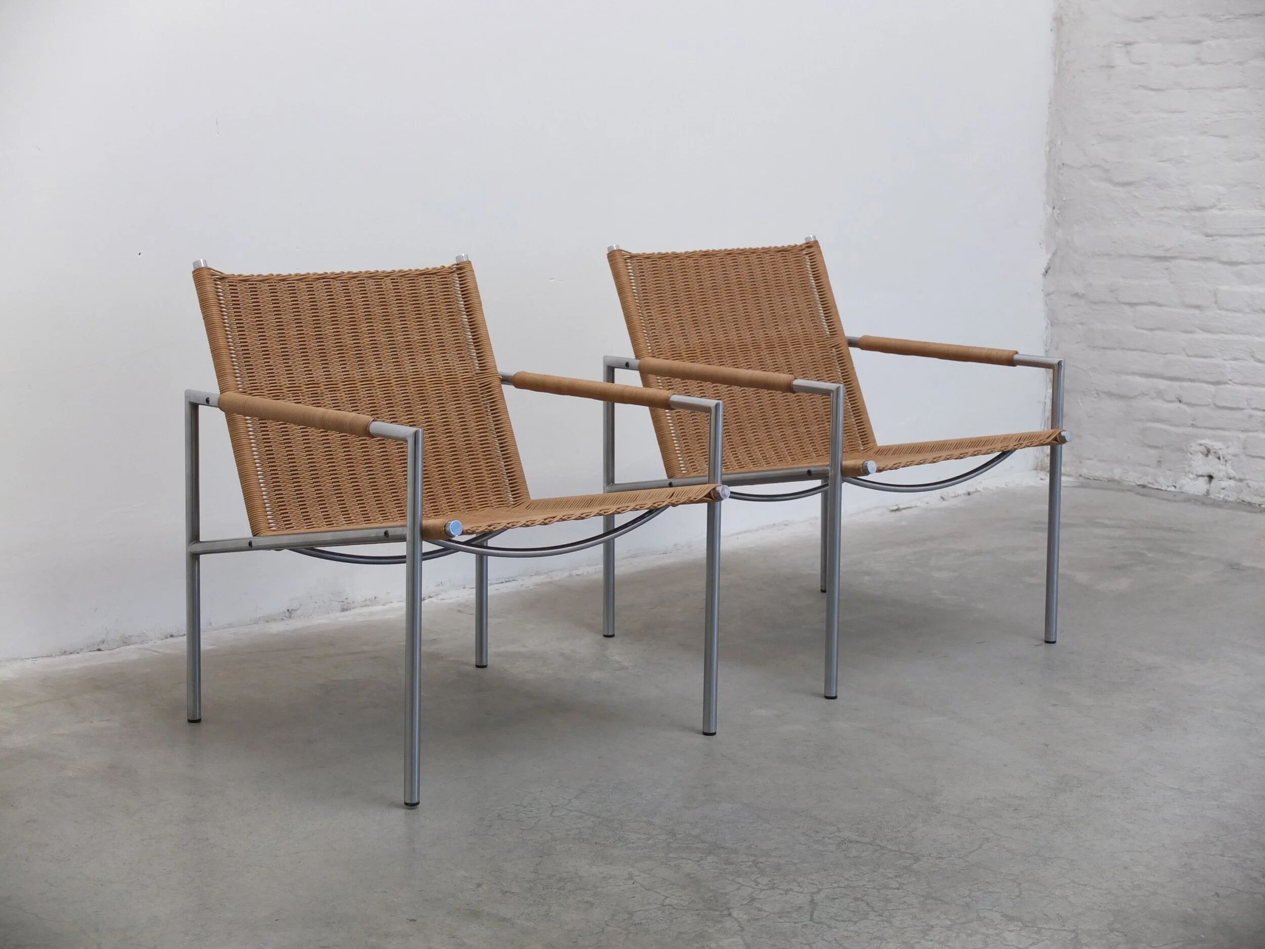Pair of 'SZ01' lounge chairs by Martin Visser for 't Spectrum, 1960