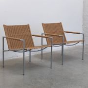 Pair of 'SZ01' lounge chairs by Martin Visser for 't Spectrum, 1960