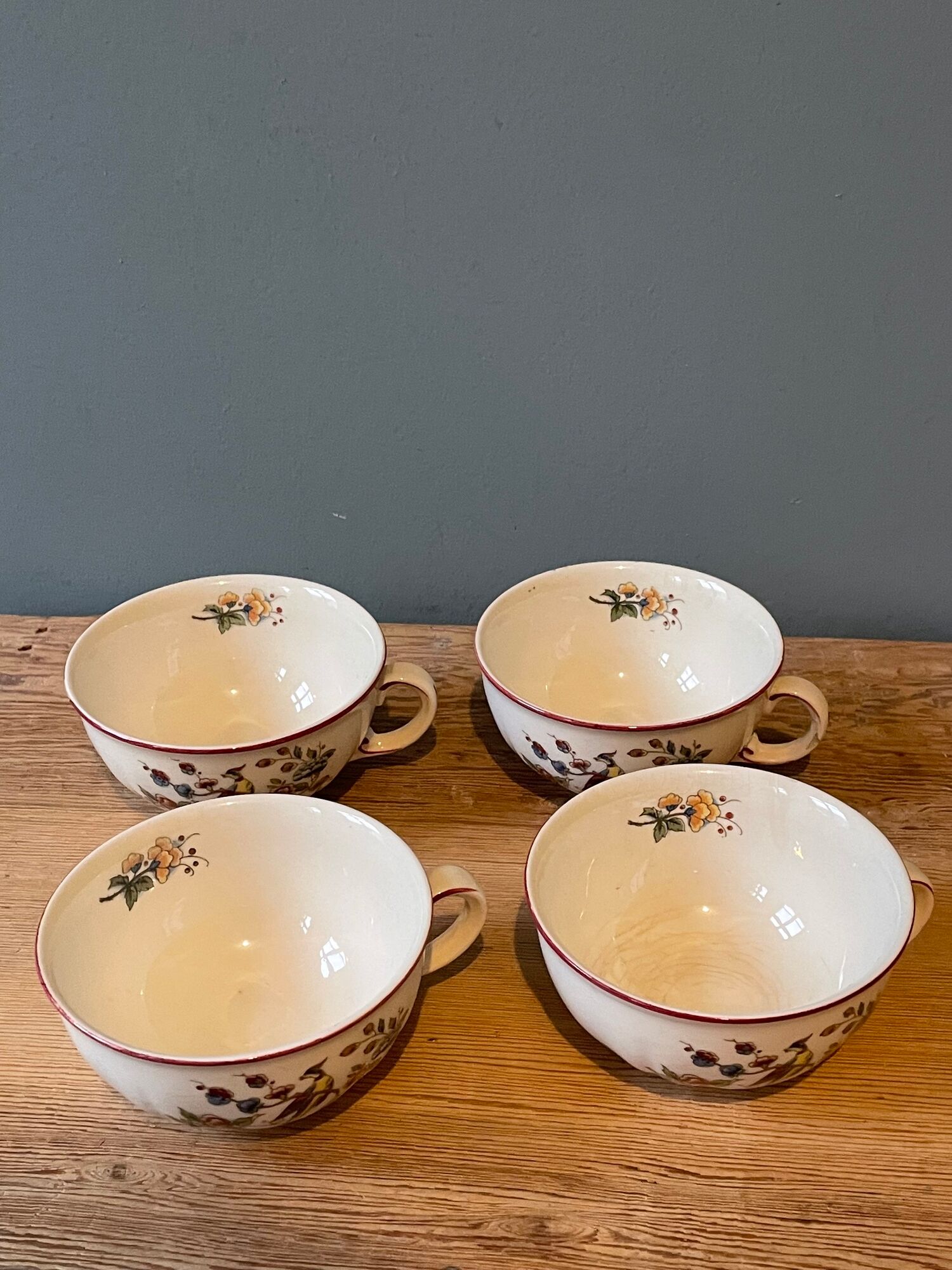 Set of 10 pieces of a Villeroy and Boch tea set, Phoenix model