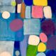 Tableau Coloré Abstrait Contemporain
