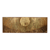 Nicolas Seailles large lacquered panels framed 1978